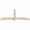 Ekena Millwork Bellingham Rough Sawn Timber Gable Bracket, Douglas Fir, 108"W x 54"H x 6"D x 6"F, 12/12 Pitch GBW108X54X0606BEL00RDF - alternate 3